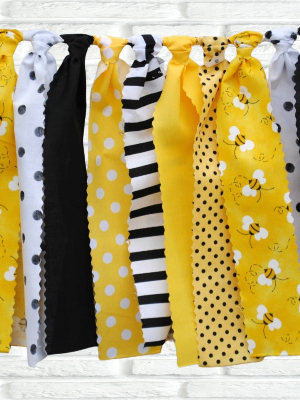 Bumble Bee Fabric Bunting