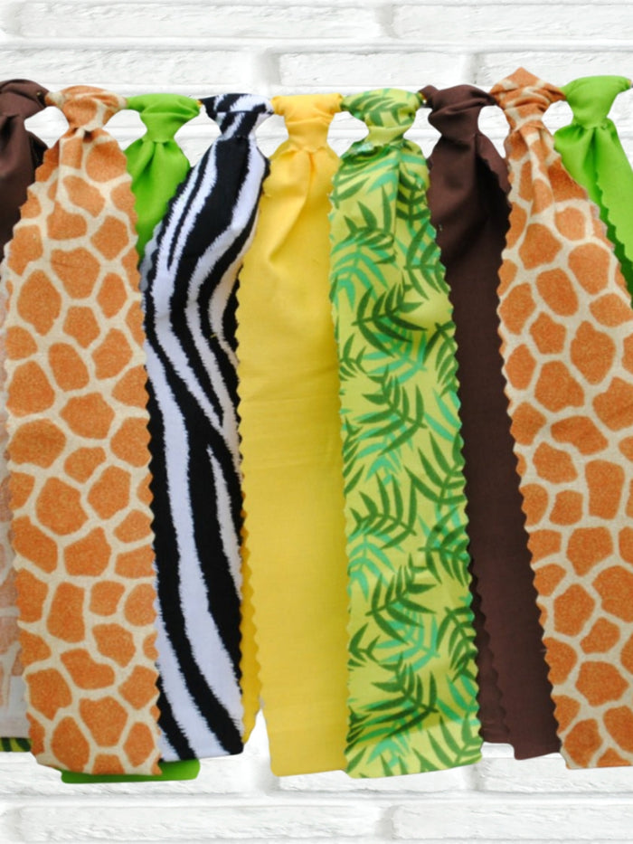 Jungle Safari Fabric Bunting