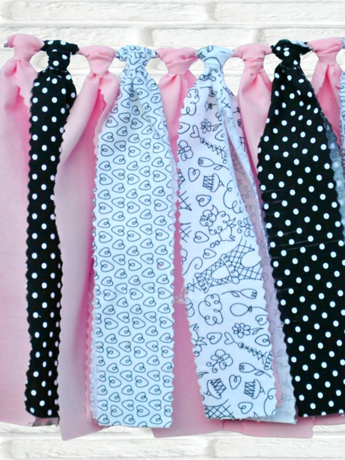 Springtime in Paris Fabric Bunting