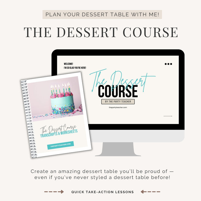 The Dessert Course - Plan Your Next Dessert Table With a Pro!