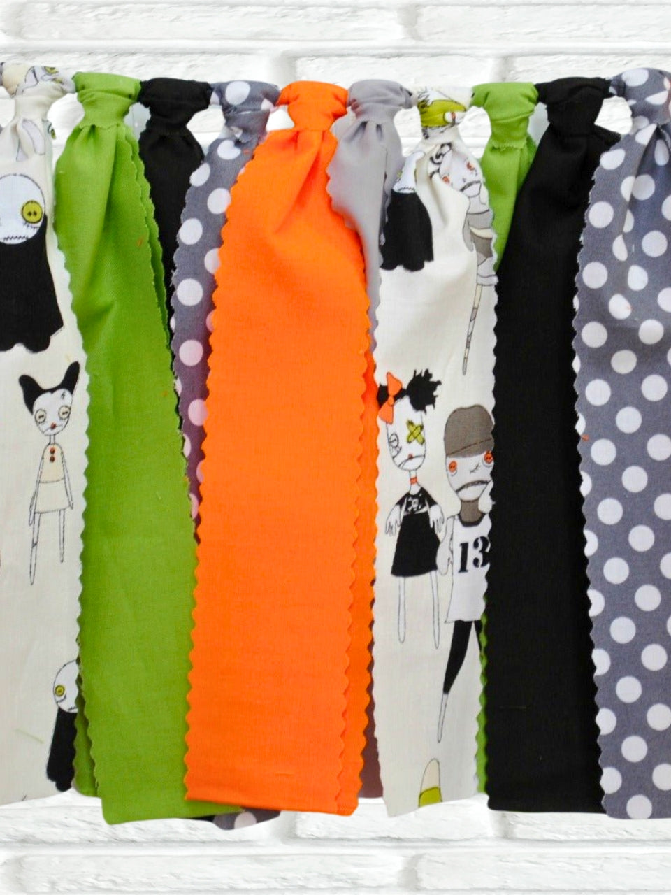 Zombie Fabric Bunting