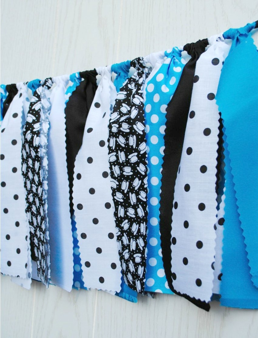 Alice Fabric Bunting - FREE Shipping - The Party Teacher