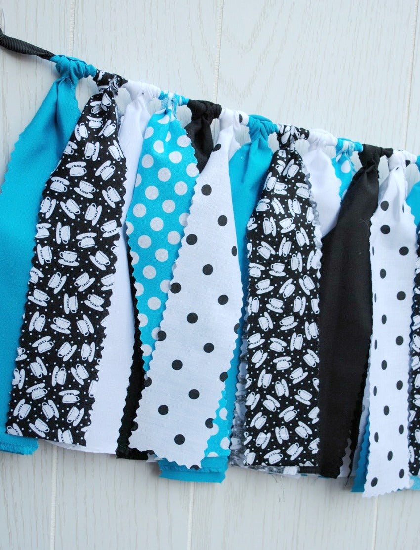 Alice Fabric Bunting - FREE Shipping - The Party Teacher