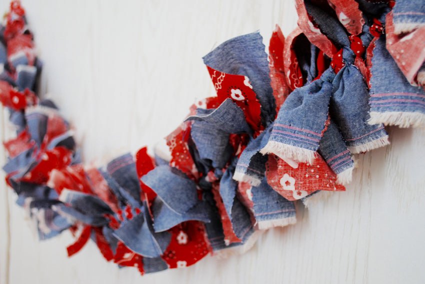 Bandana Fabric Bunting - FREE Shipping - The Party Teacher