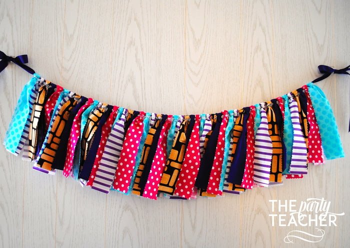 Doctor Fabric Bunting - FREE Shipping - The Party Teacher