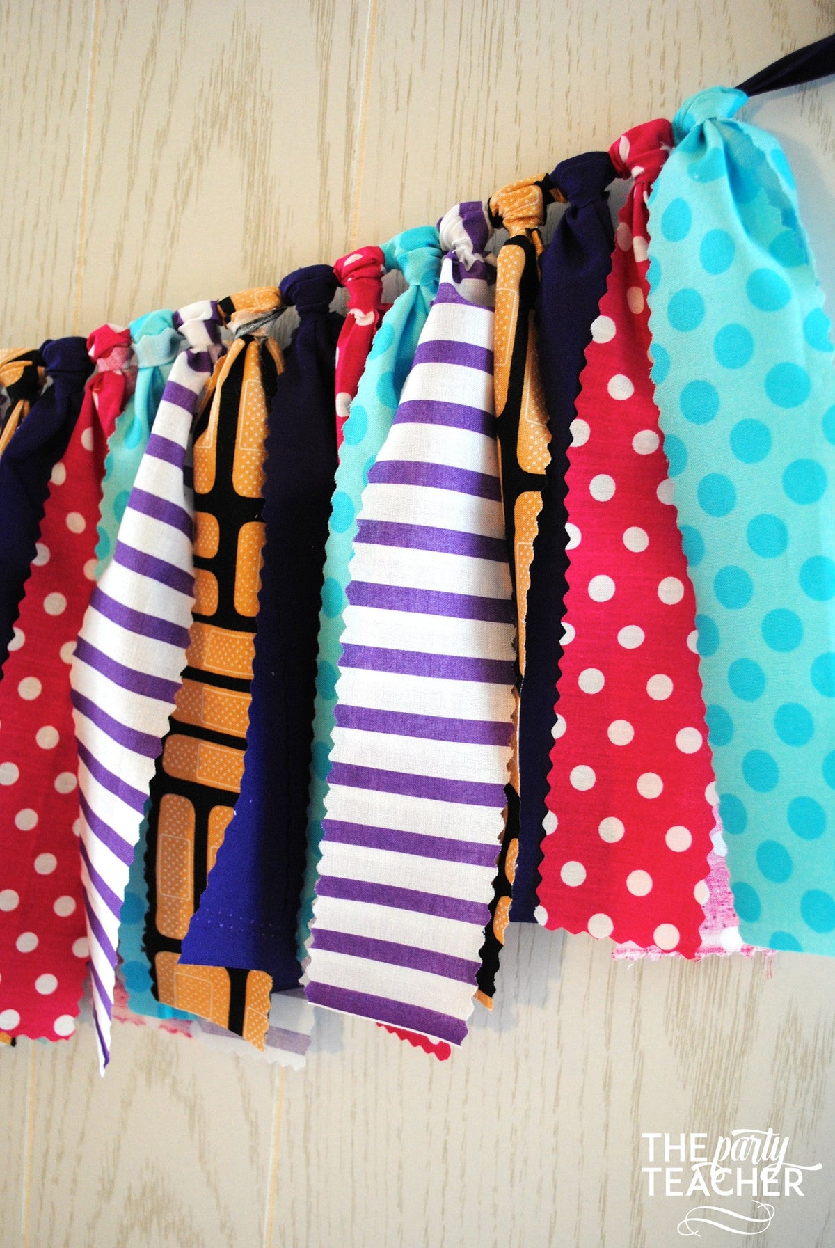 Doctor Fabric Bunting - FREE Shipping - The Party Teacher