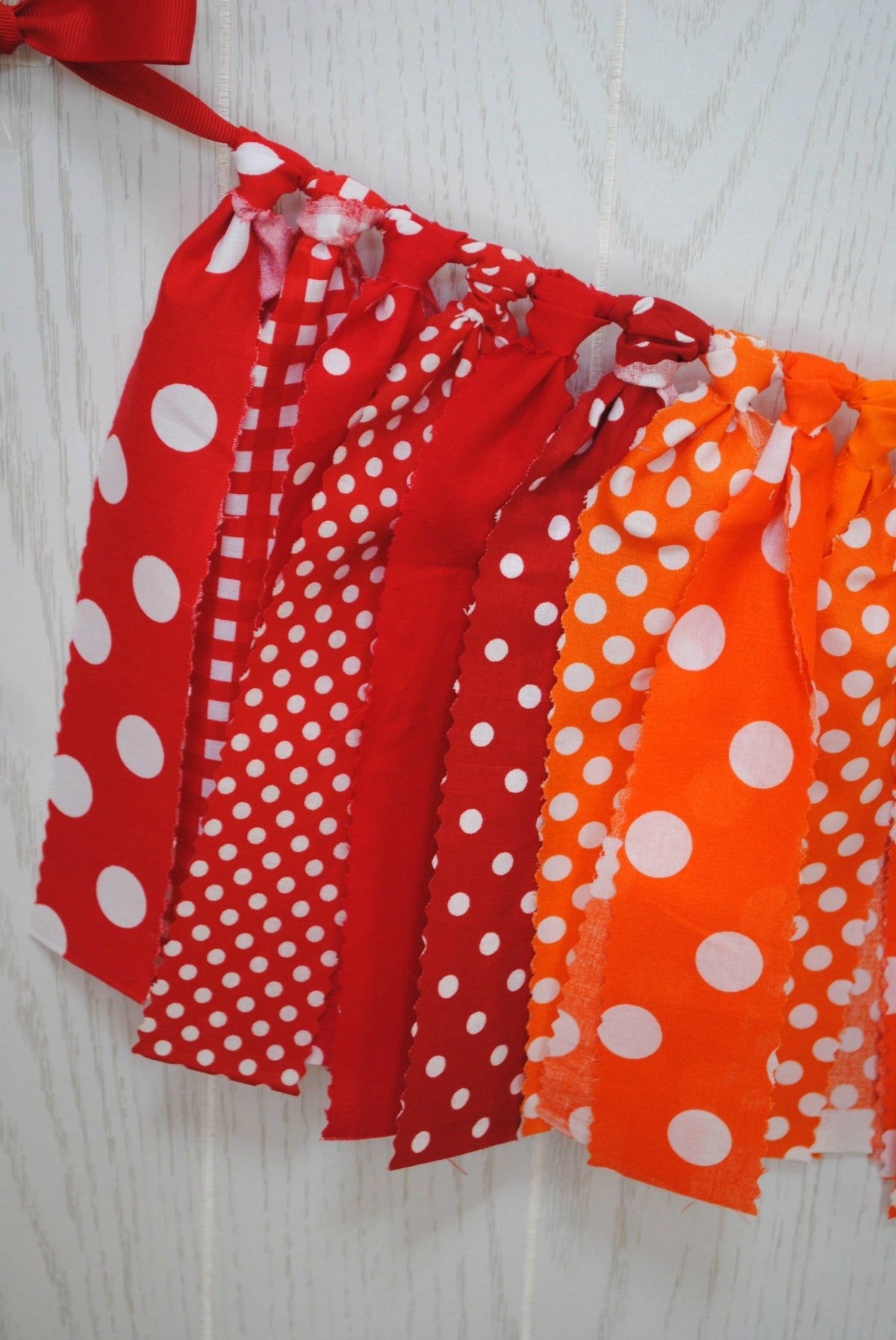 Patterned Rainbow Fabric Bunting - FREE Shipping - The Party Teacher