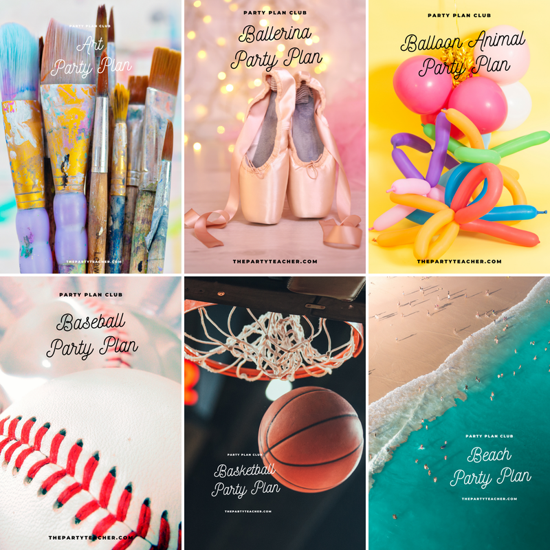 The Party Plan Club — Your Child's Birthday Party Is Already Planned!