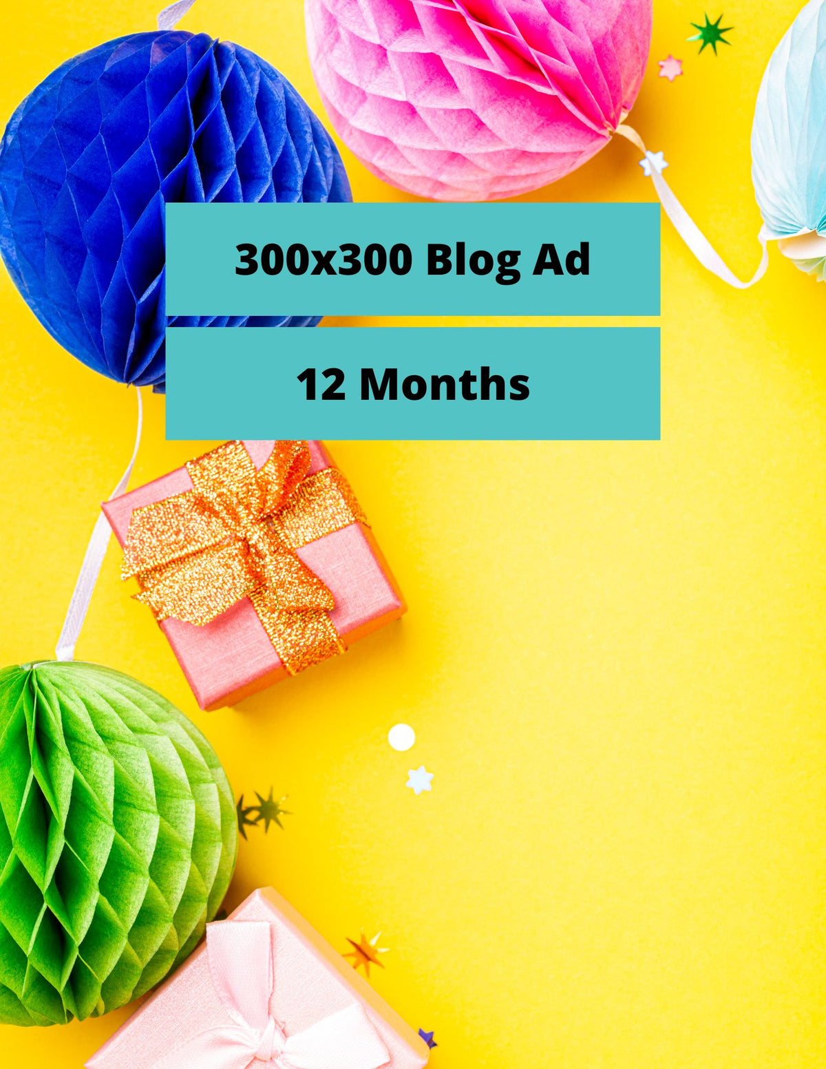 300 x 300px 12-Month Ad