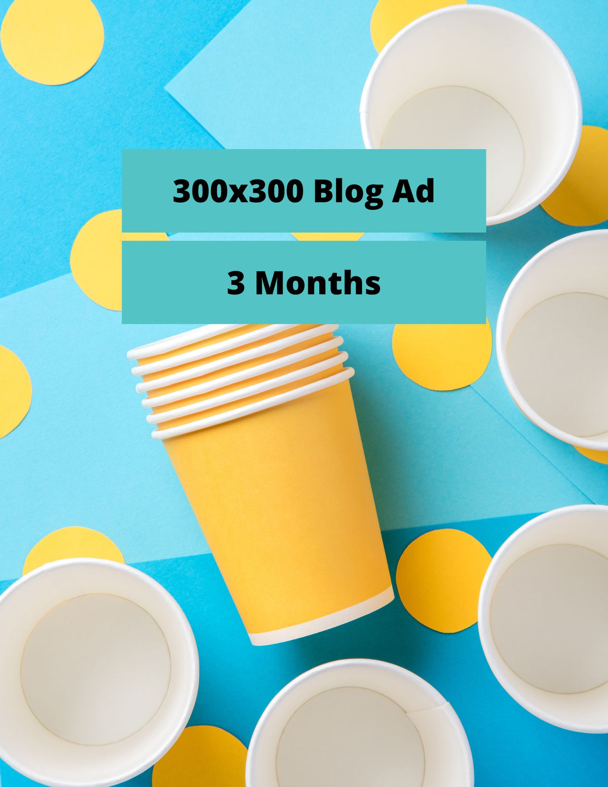 300 x 300px 3-Month Ad