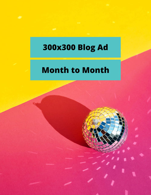 300 x 300px Month to Month Ad