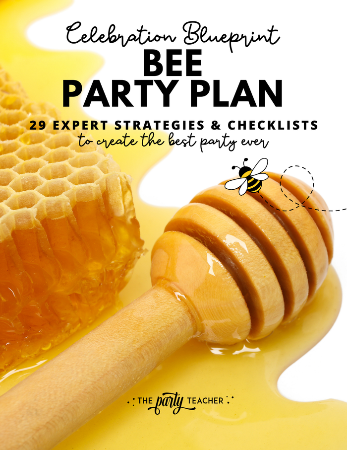 Bee Birthday Party Plan INSTANT DOWNLOAD