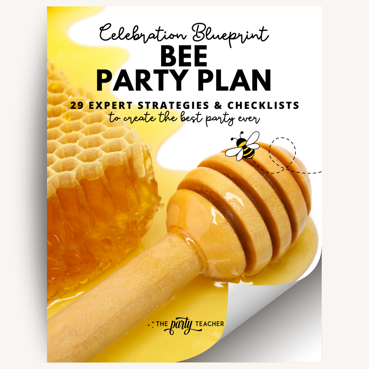 Bee Birthday Party Plan INSTANT DOWNLOAD