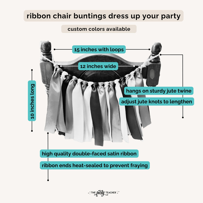 Chair Buntings The Party Teacher