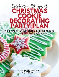 Christmas Cookie Decorating Party Plan INSTANT DOWNLOAD