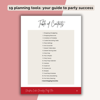 Christmas Cookie Decorating Party Plan INSTANT DOWNLOAD