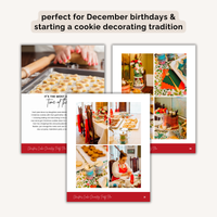 Christmas Cookie Decorating Party Plan INSTANT DOWNLOAD