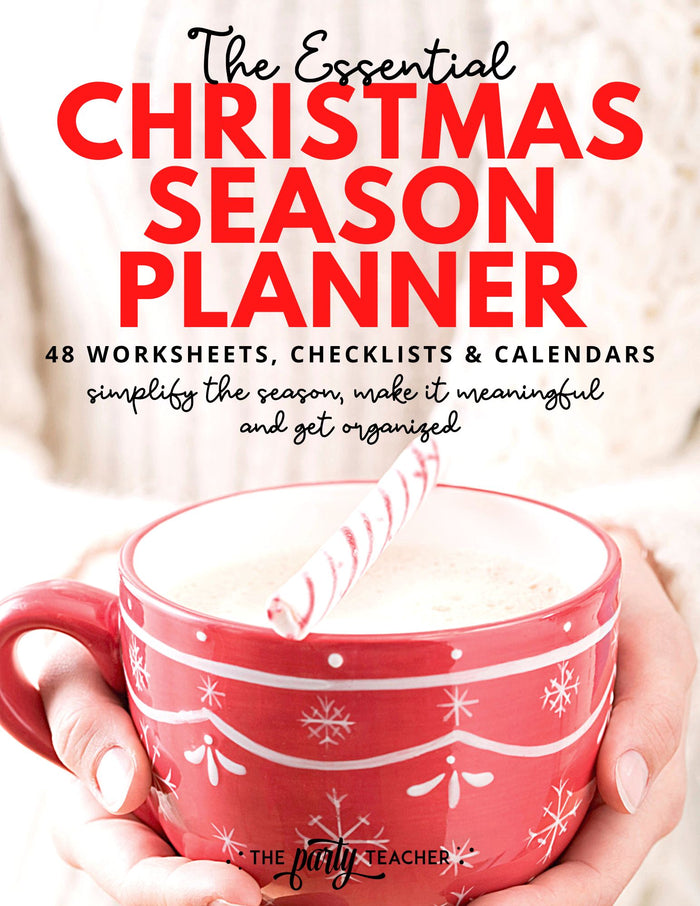 Christmas Season Planner INSTANT DOWNLOAD