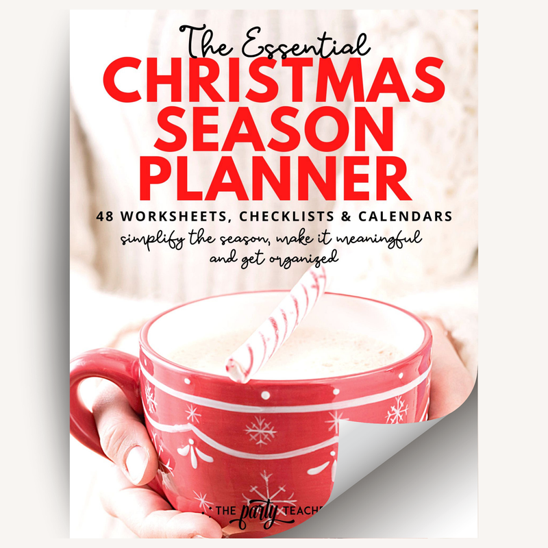 Christmas Season Planner INSTANT DOWNLOAD