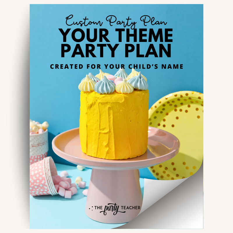 Custom Party Plan — Your Party, Professionally Planned