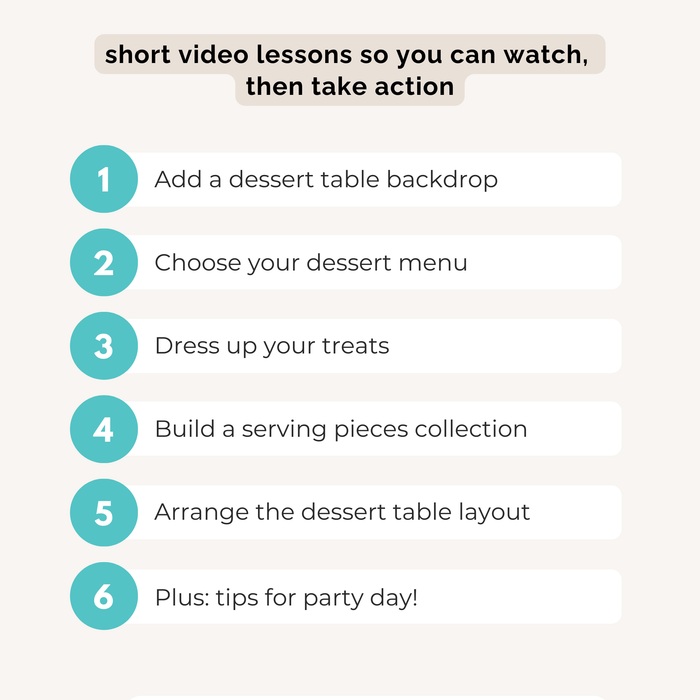 The Dessert Course - Plan Your Dessert Table With a Pro!