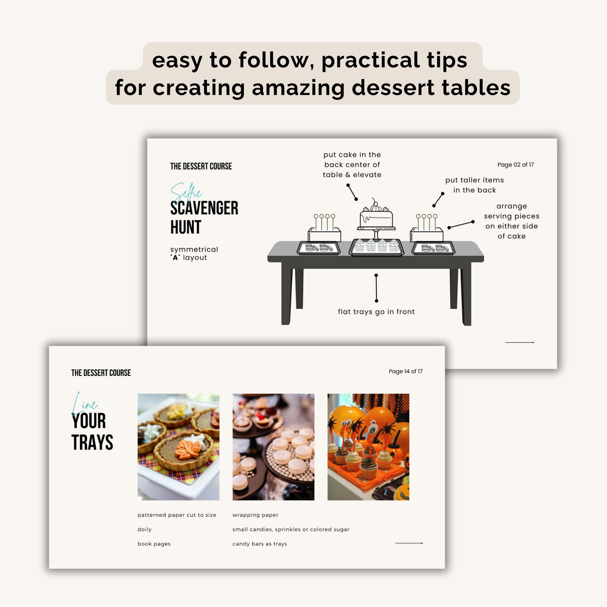 The Dessert Course - Plan Your Dessert Table With a Pro!