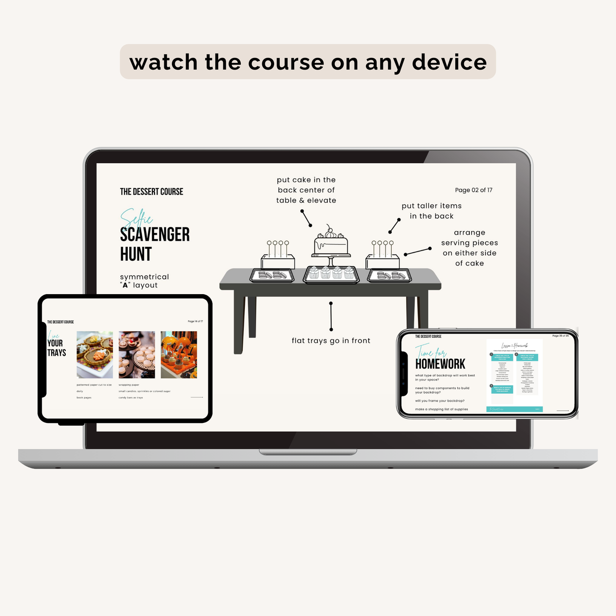 The Dessert Course - Plan Your Dessert Table With a Pro!