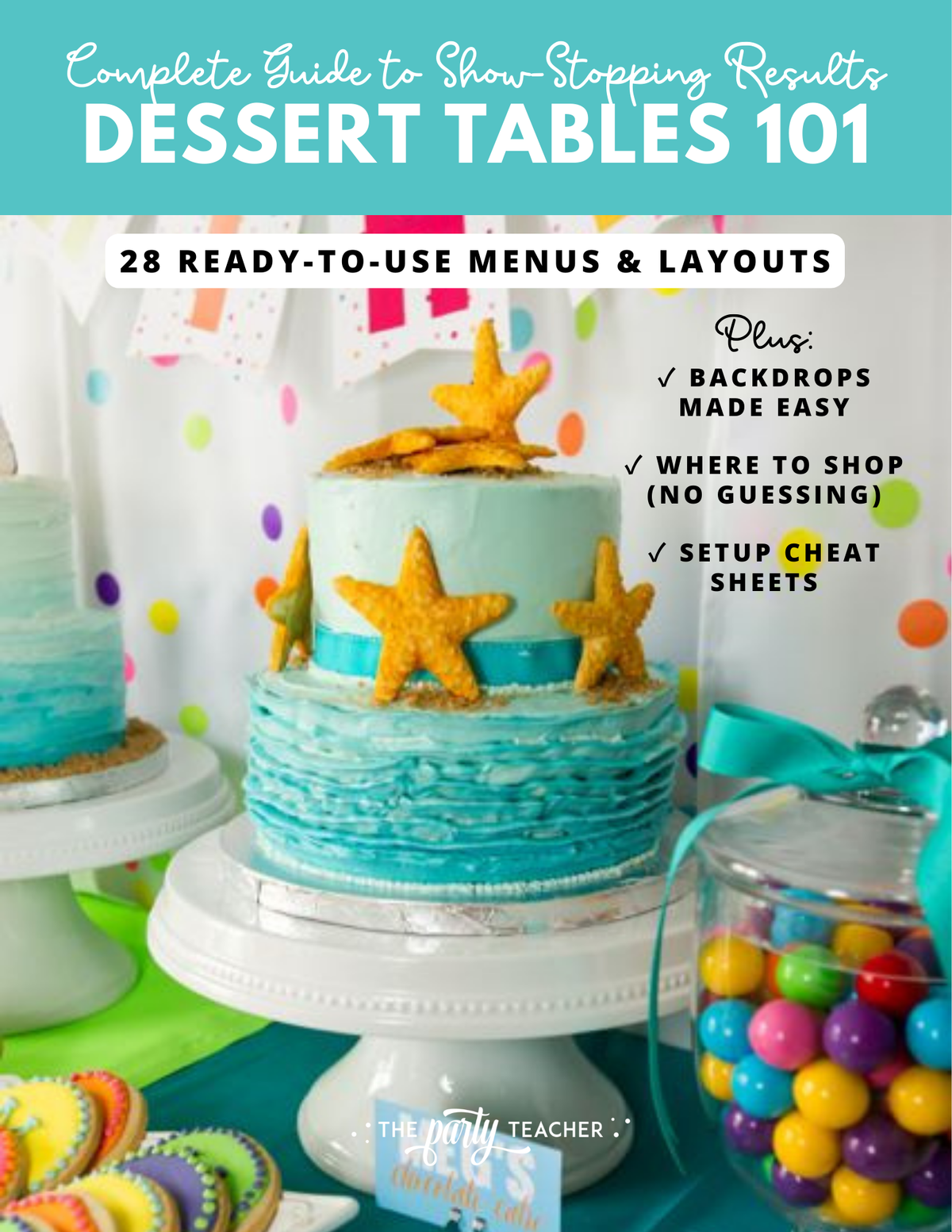 Dessert Tables 101 INSTANT DOWNLOAD