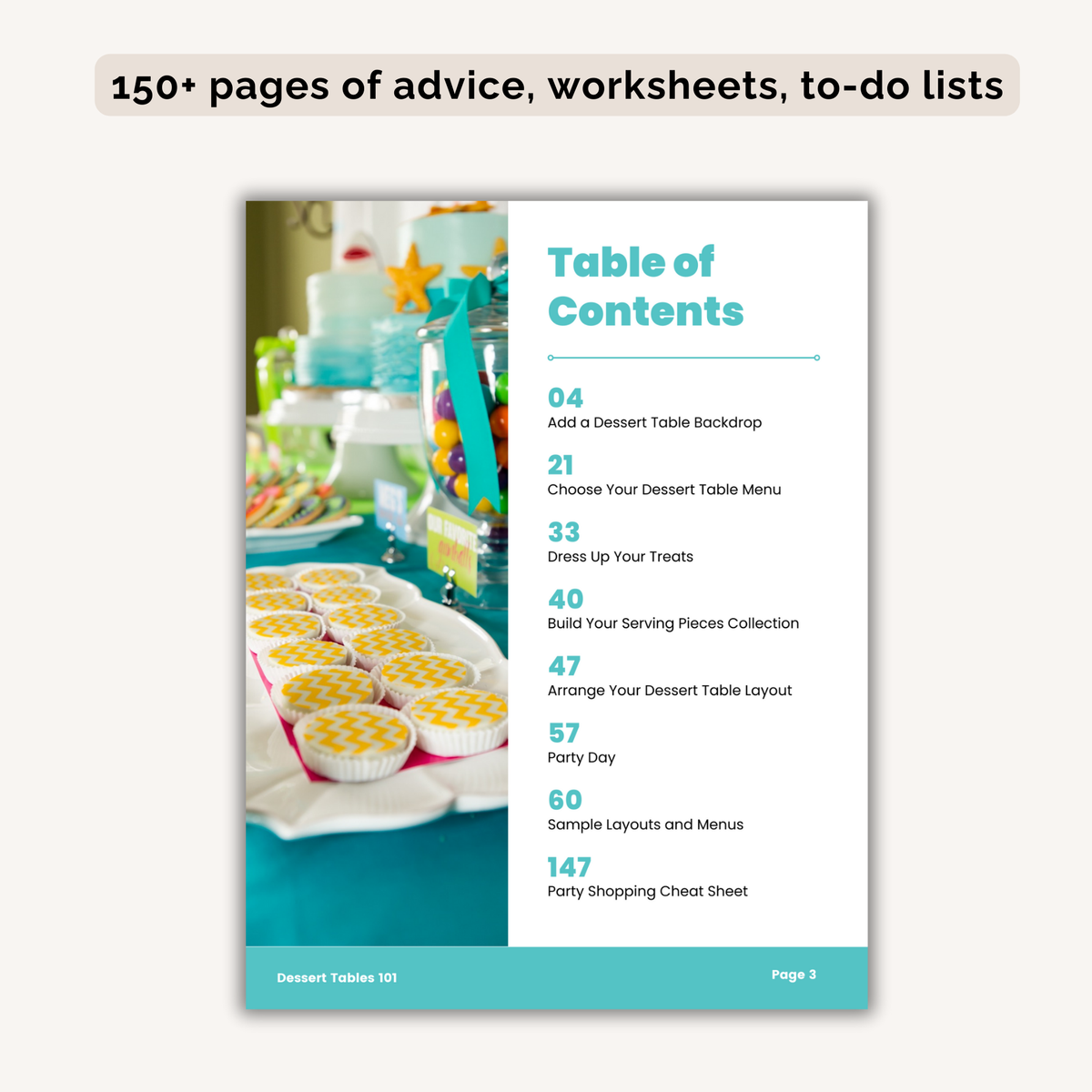 Dessert Tables 101 INSTANT DOWNLOAD