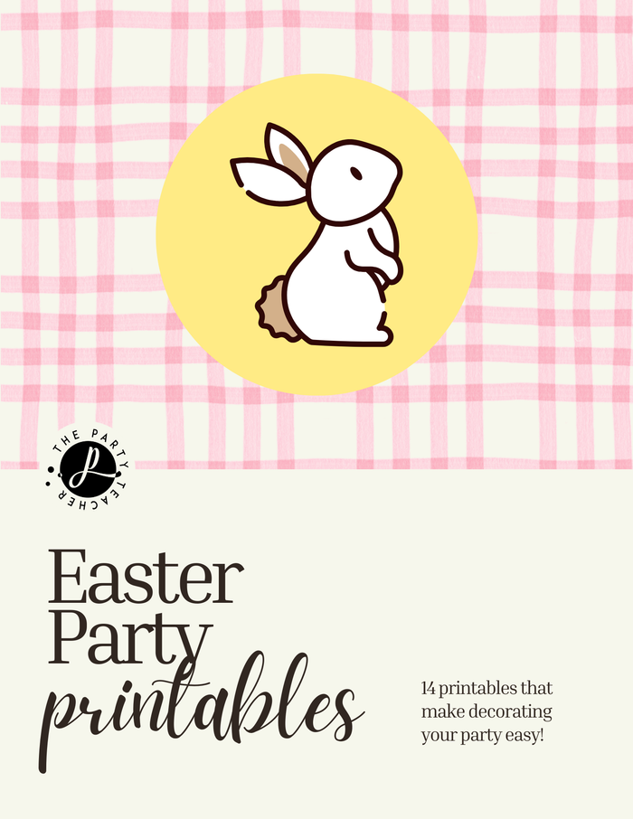 Easter Party Printables INSTANT DOWNLOAD