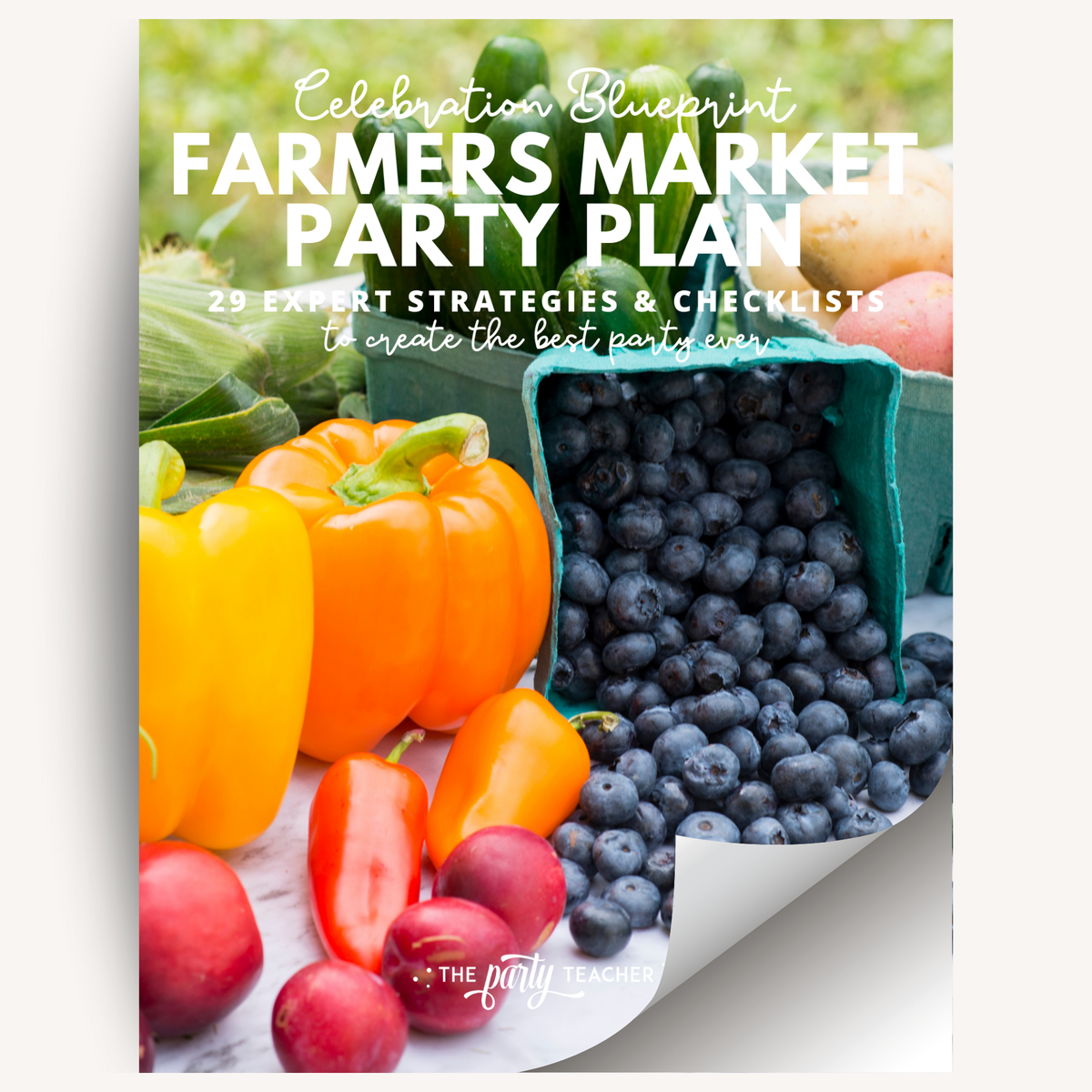 Farmers Market Birthday Party Plan INSTANT DOWNLOAD
