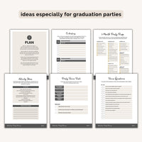 Graduation Party Planner INSTANT DOWNLOAD