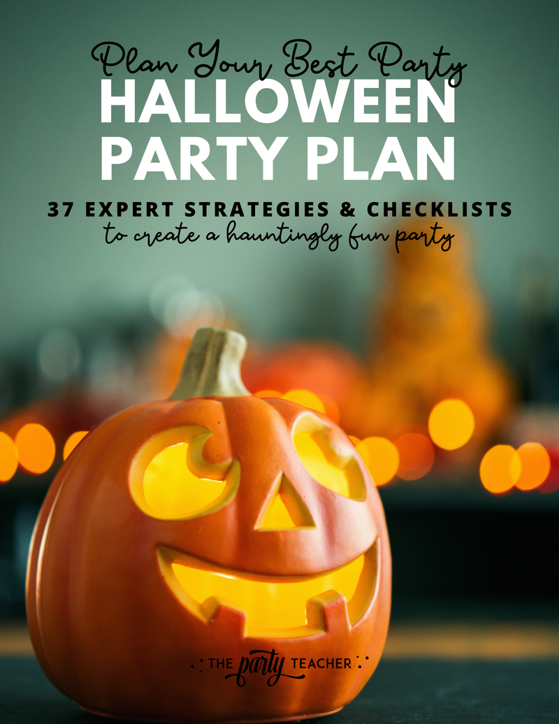 Halloween Party Plan INSTANT DOWNLOAD