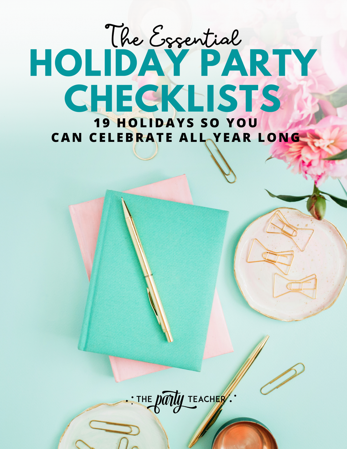 Holiday Party Planning Checklists Bundle INSTANT DOWNLOAD