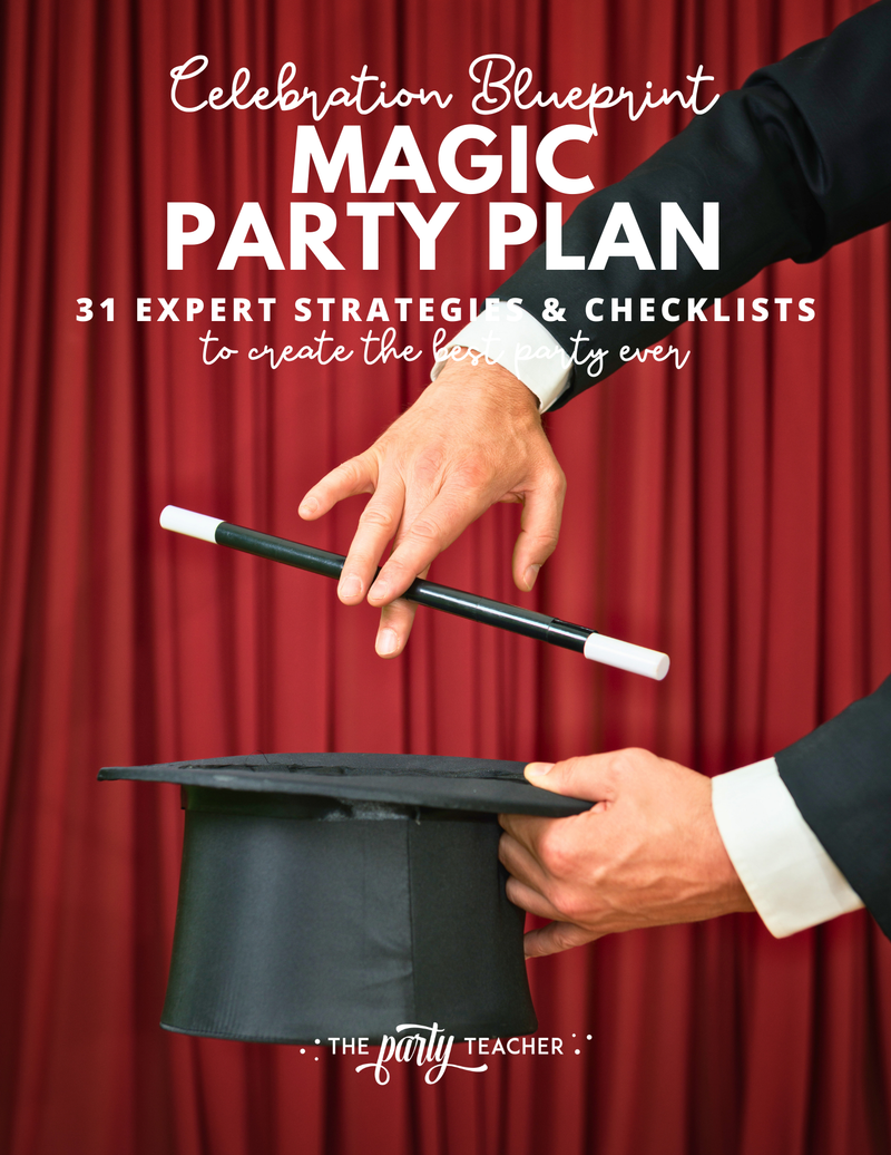 Magic Birthday Party Plan INSTANT DOWNLOAD