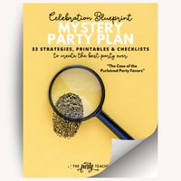 Mystery Birthday Party Plan INSTANT DOWNLOAD