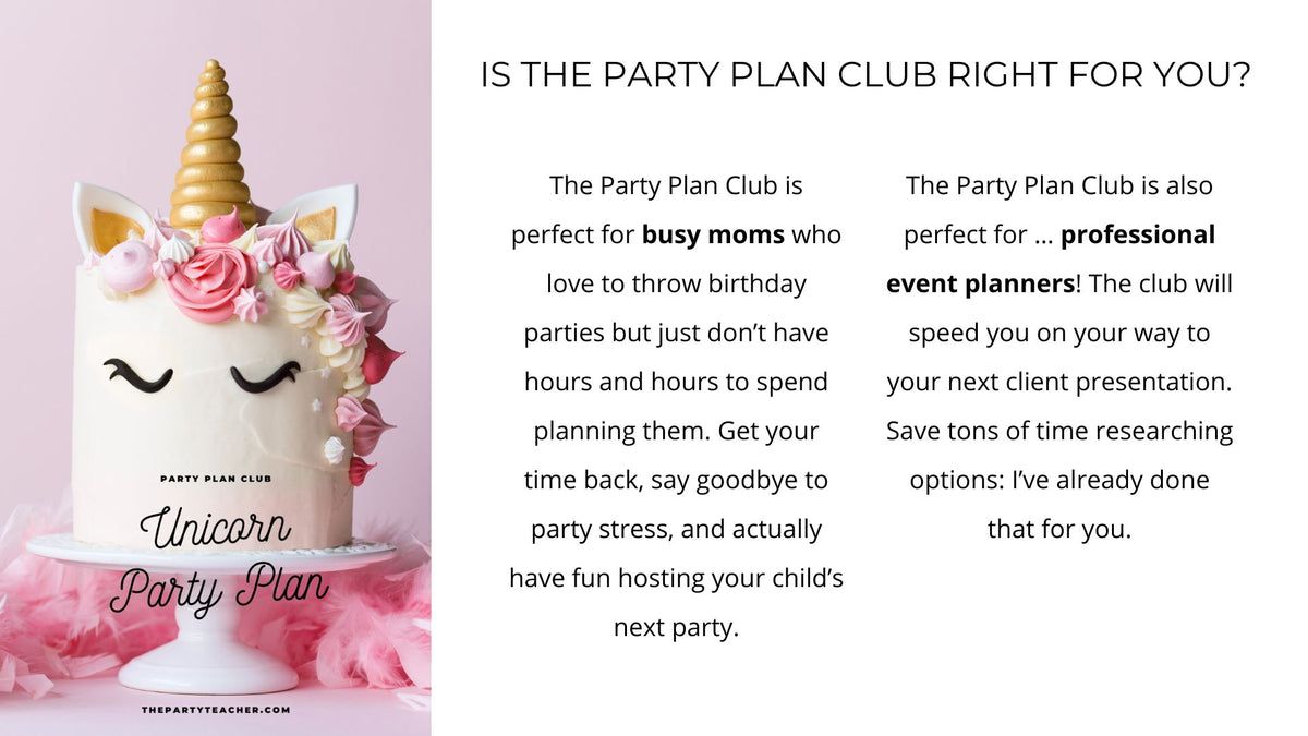 The Party Plan Club