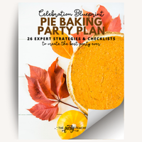 Pie Baking Friendsgiving Party Plan INSTANT DOWNLOAD