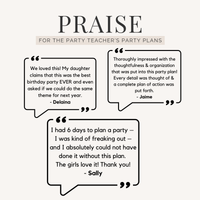 Pie Baking Friendsgiving Party Plan INSTANT DOWNLOAD