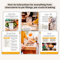 Pie Baking Friendsgiving Party Plan INSTANT DOWNLOAD