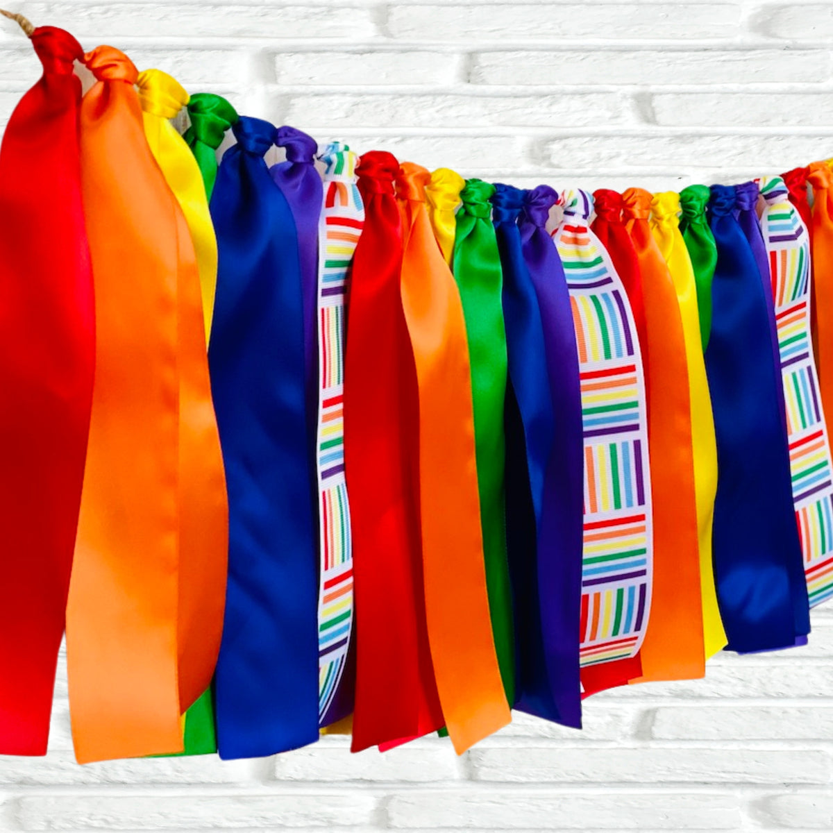 Pride Rainbow Ribbon Bunting – The Party Teacher
