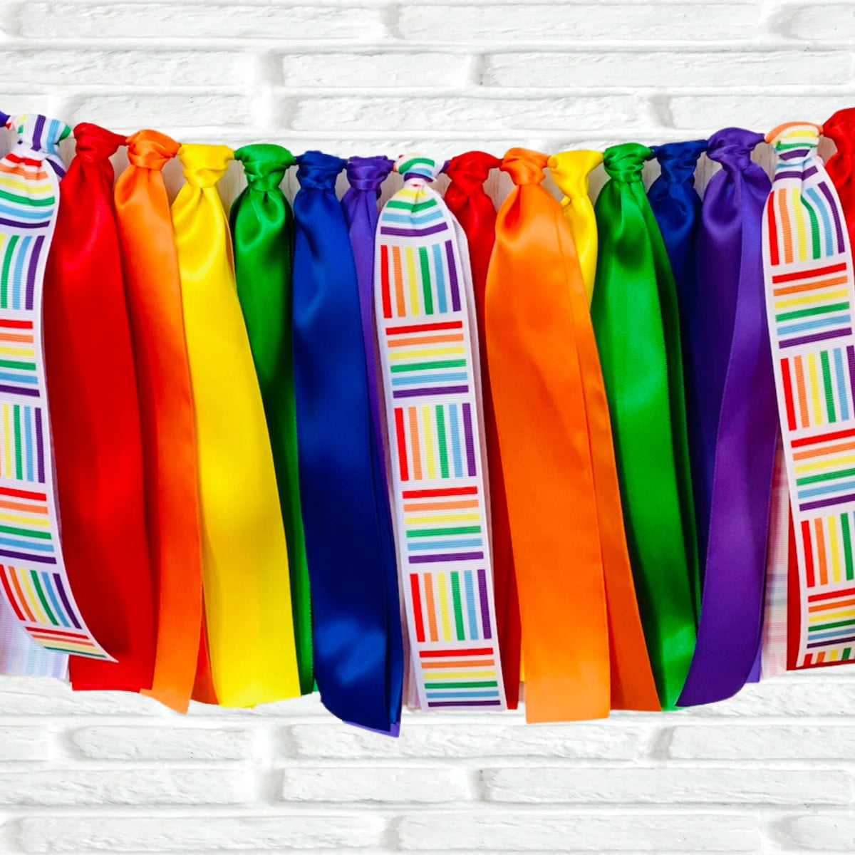 Pride Rainbow Ribbon Bunting – The Party Teacher