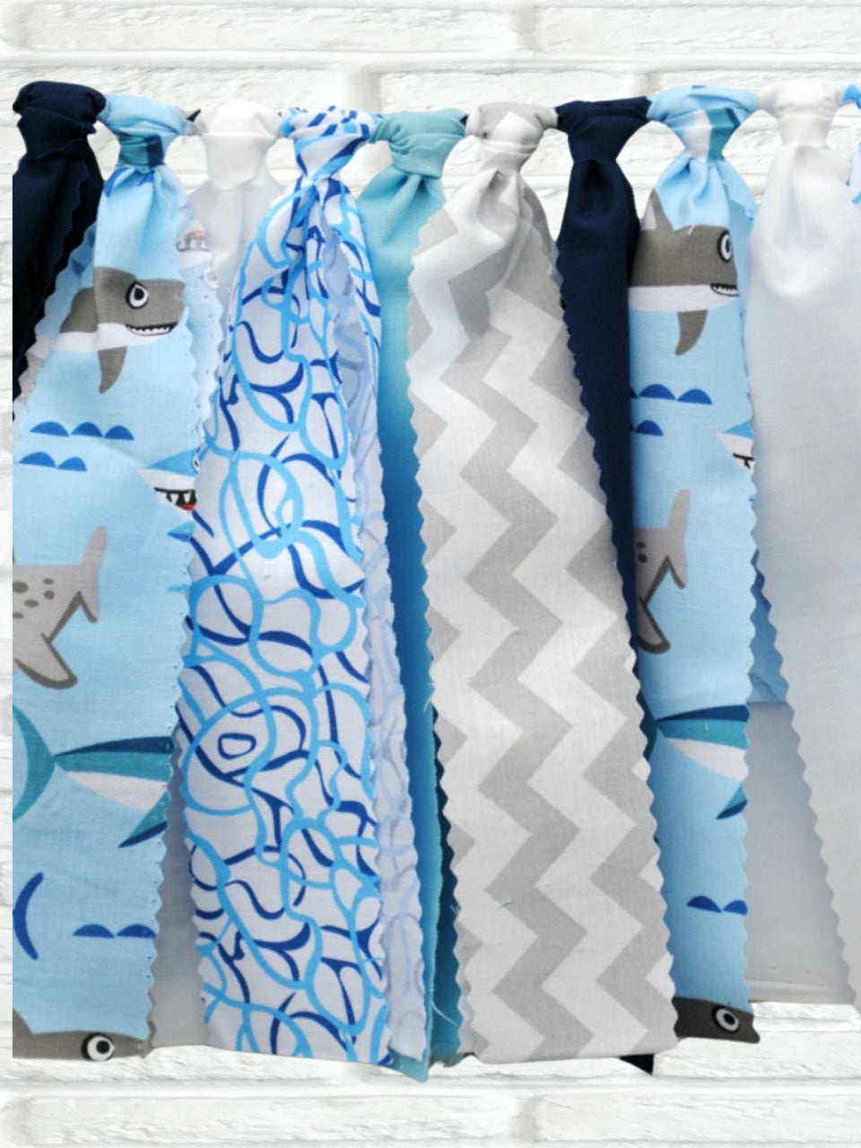 Shark Fabric Bunting - FREE Shipping
