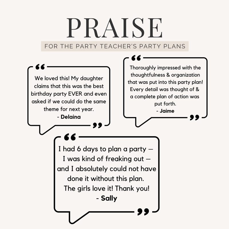 Soccer Birthday Party Plan INSTANT DOWNLOAD