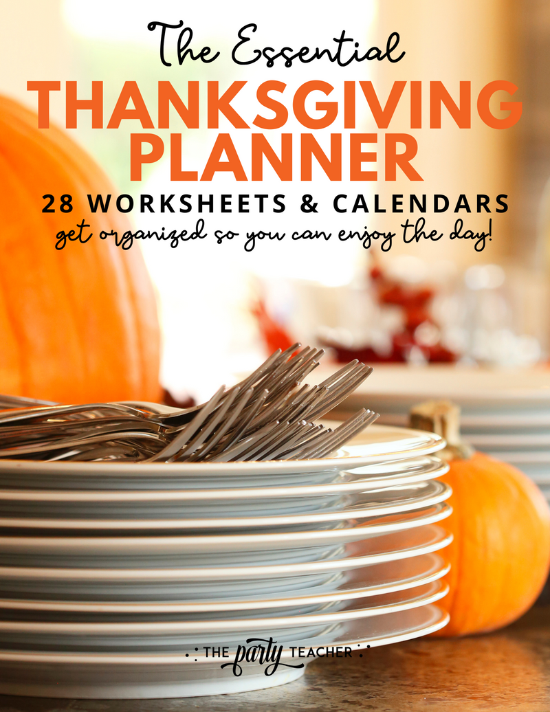 Thanksgiving Planner INSTANT DOWNLOAD