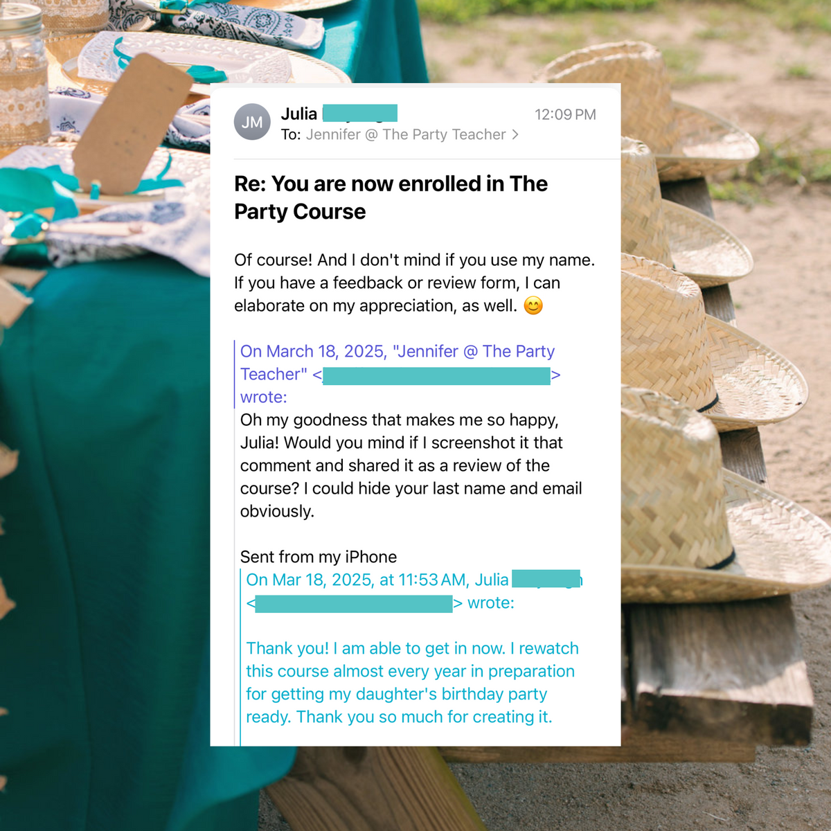 The Party Course - Plan Your Child's Birthday in Minutes a Day!