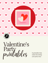 Valentine's Day Party Printables INSTANT DOWNLOAD