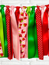 Strawberry Ribbon Bunting - FREE Shipping
