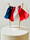 American Flag Ribbon Cake Topper - The Party Teacher