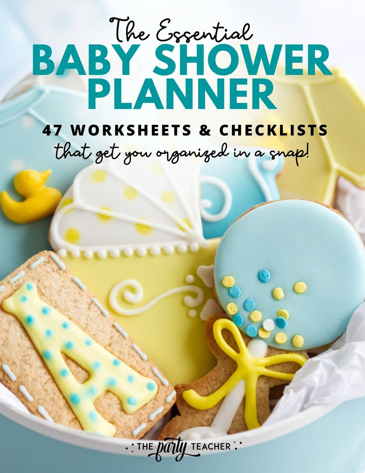 Baby Shower Planner INSTANT DOWNLOAD - The Party Teacher